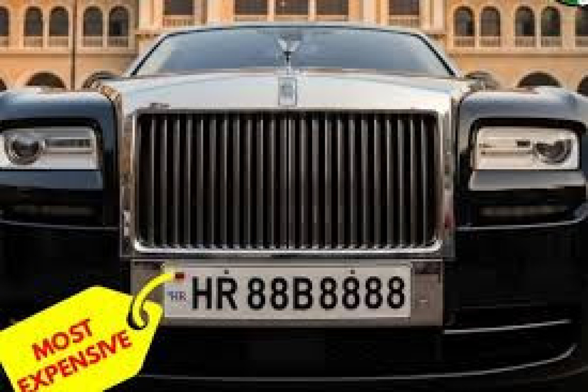 В Индии автомобильный номер с шестью восьмерками продали за $130 тыс.