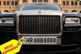 В Индии автомобильный номер с шестью восьмерками продали за $130 тыс.