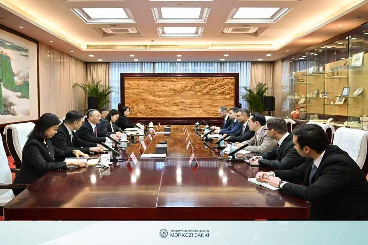 Азербайджан и Китай обсуждают ИИ в финансовом надзоре