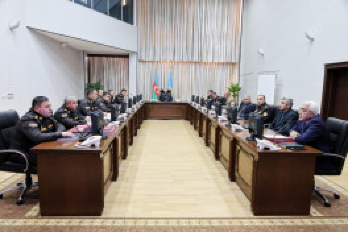 МЧС Нахчывана проверило готовность подразделений на учениях-ФОТО 