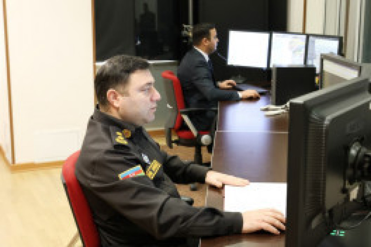 МЧС Нахчывана проверило готовность подразделений на учениях-ФОТО 