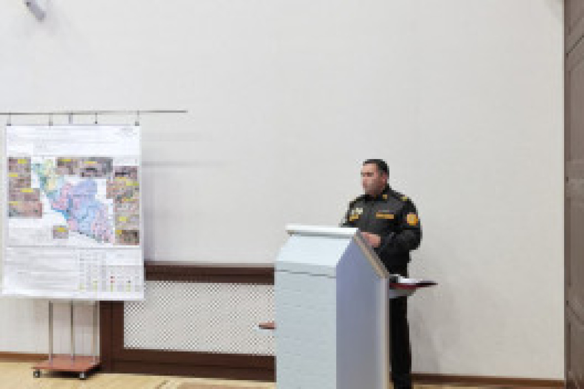 МЧС Нахчывана проверило готовность подразделений на учениях-ФОТО 