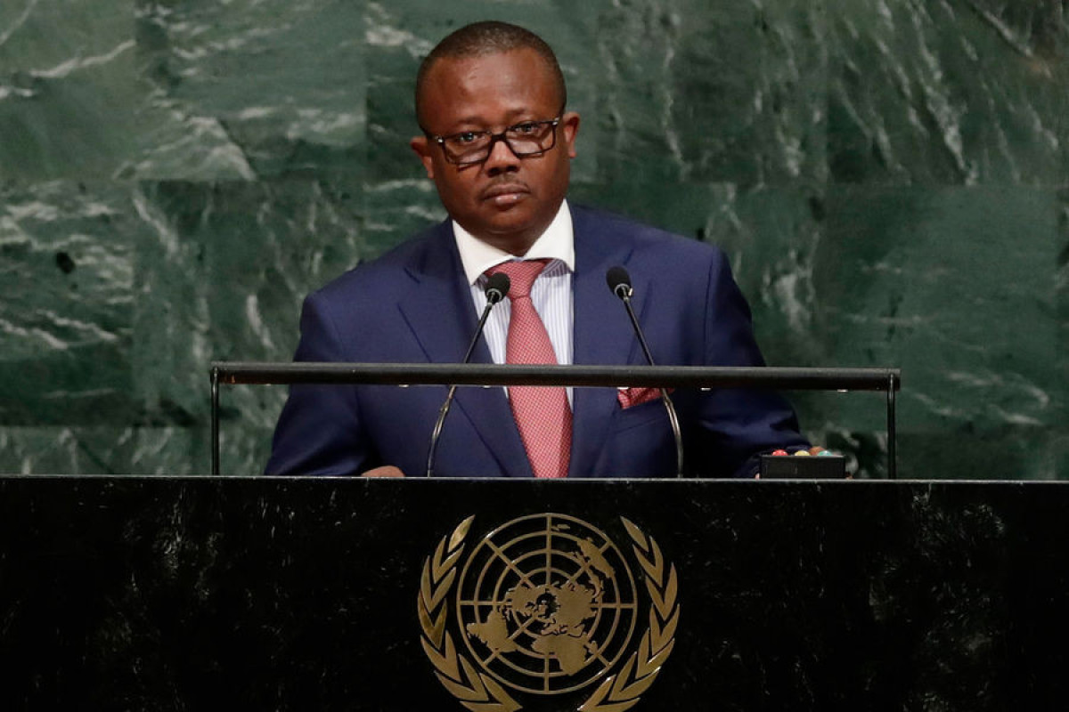 президент Гвинея-Бисау Умару Сисоку Эмбало