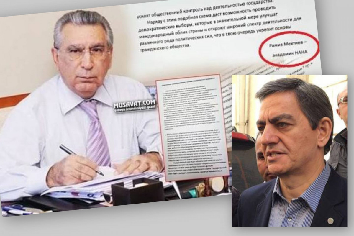 При обыске в доме Али Керимли обнаружен черновой вариант письма Рамиза Мехтиева 