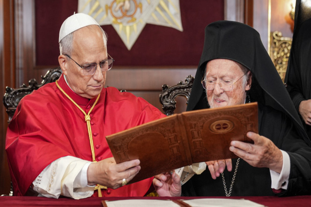 Папа Римский и патриарх Константинопольский