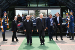 Серджио Маттарелла завершил свой визит в Баку-ФОТО 