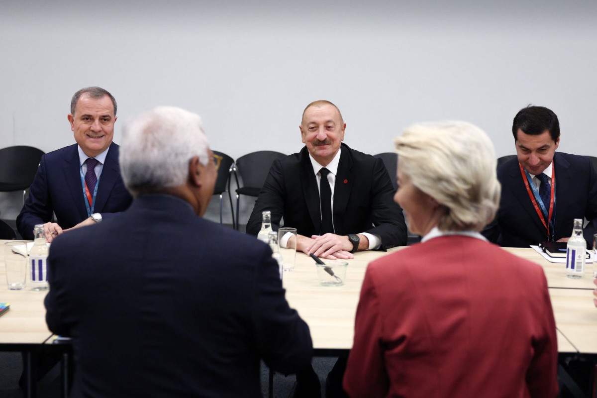 Президент совета ЕС написал о встрече с Алиевым