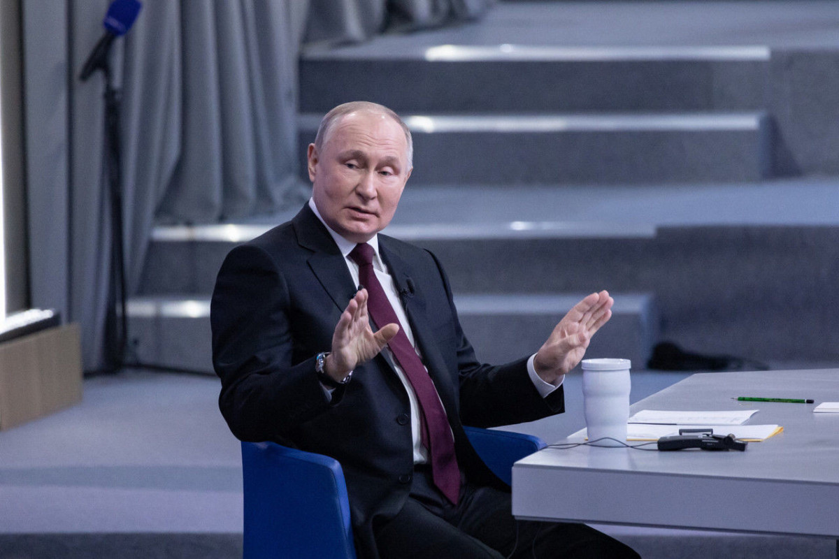 Президент России Владимир Путин