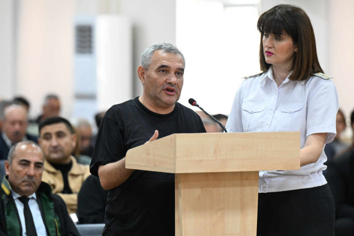 На суде оглашены документы о ракетных обстрелах районов Азербайджана в период Отечественной войны