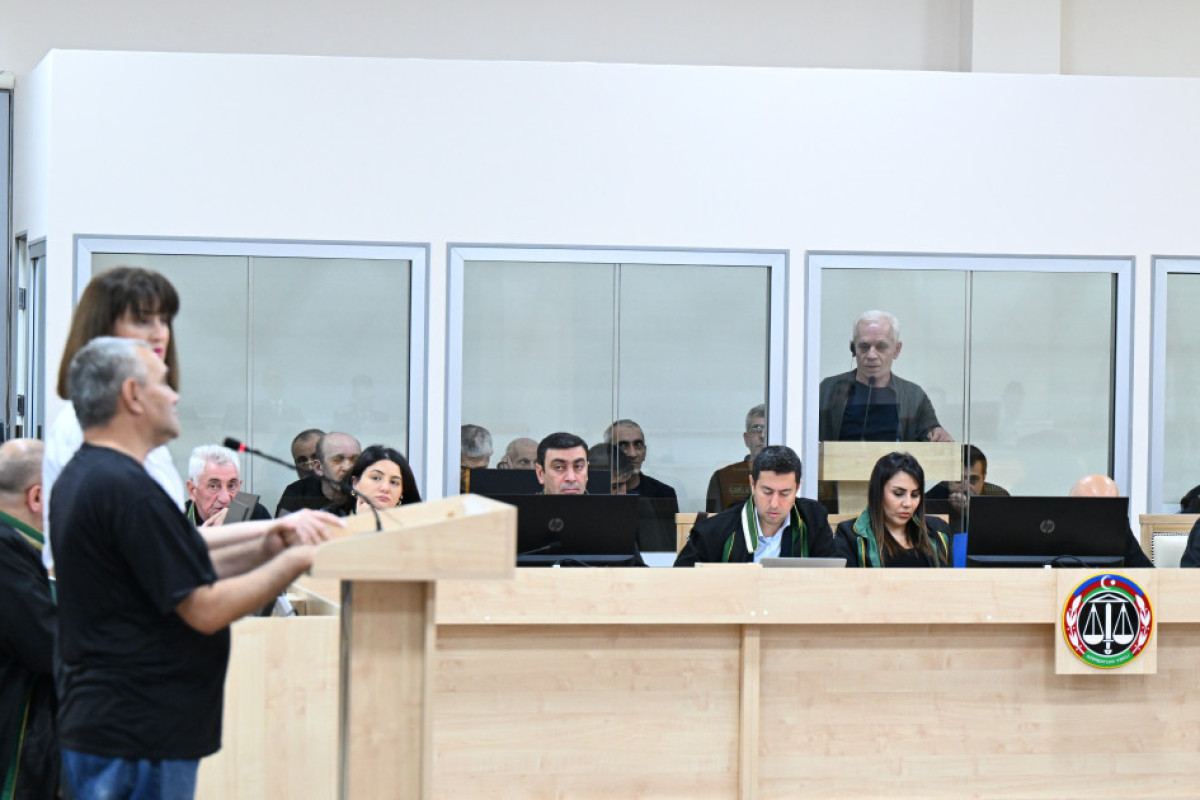 На суде оглашены документы о ракетных обстрелах районов Азербайджана в период Отечественной войны
