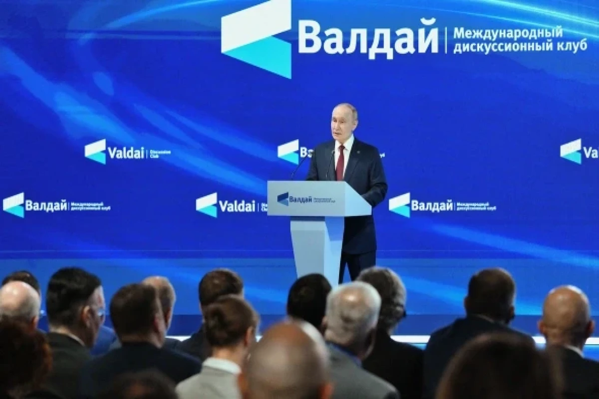 Президент России Владимир Путин