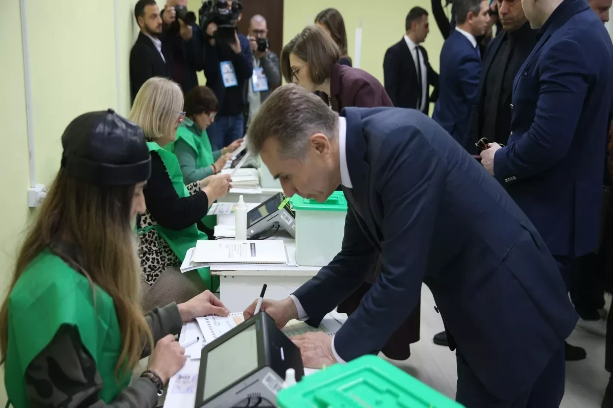 "Грузинская мечта" получила большинство на выборах сакребуло Тбилиси