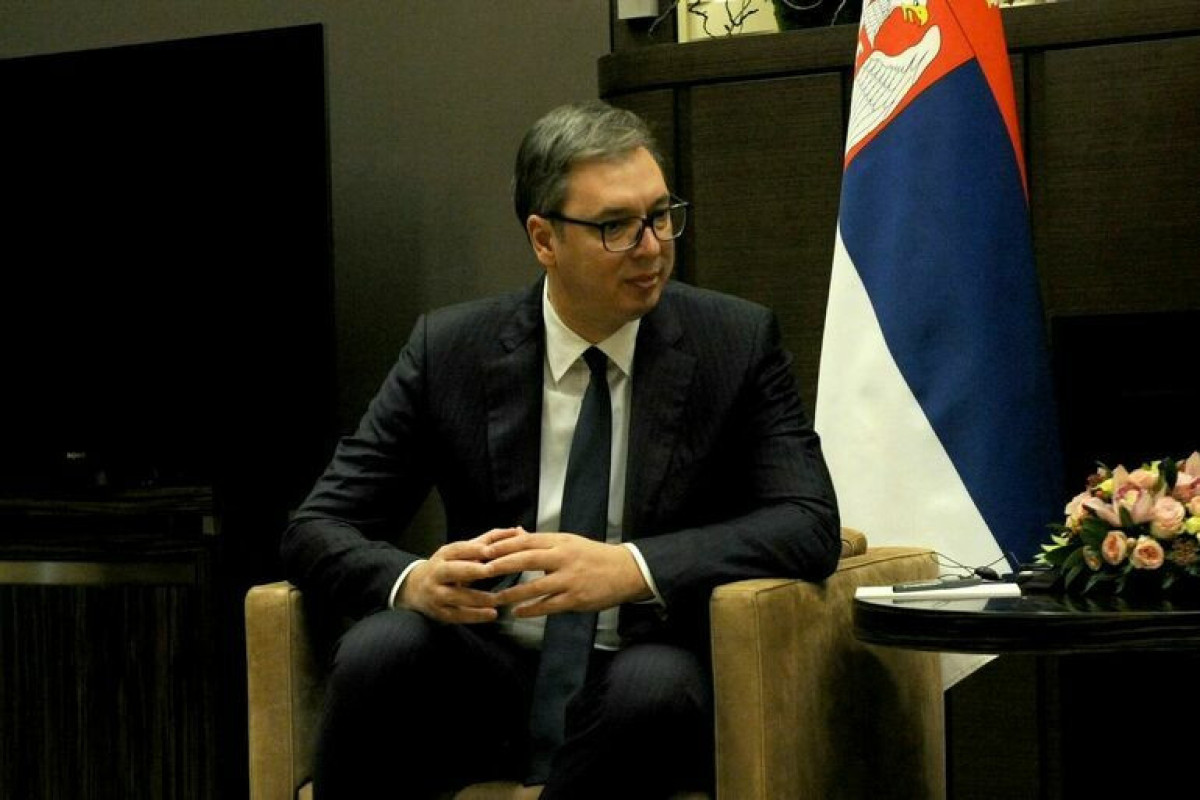 президент Сербии Александр Вучич