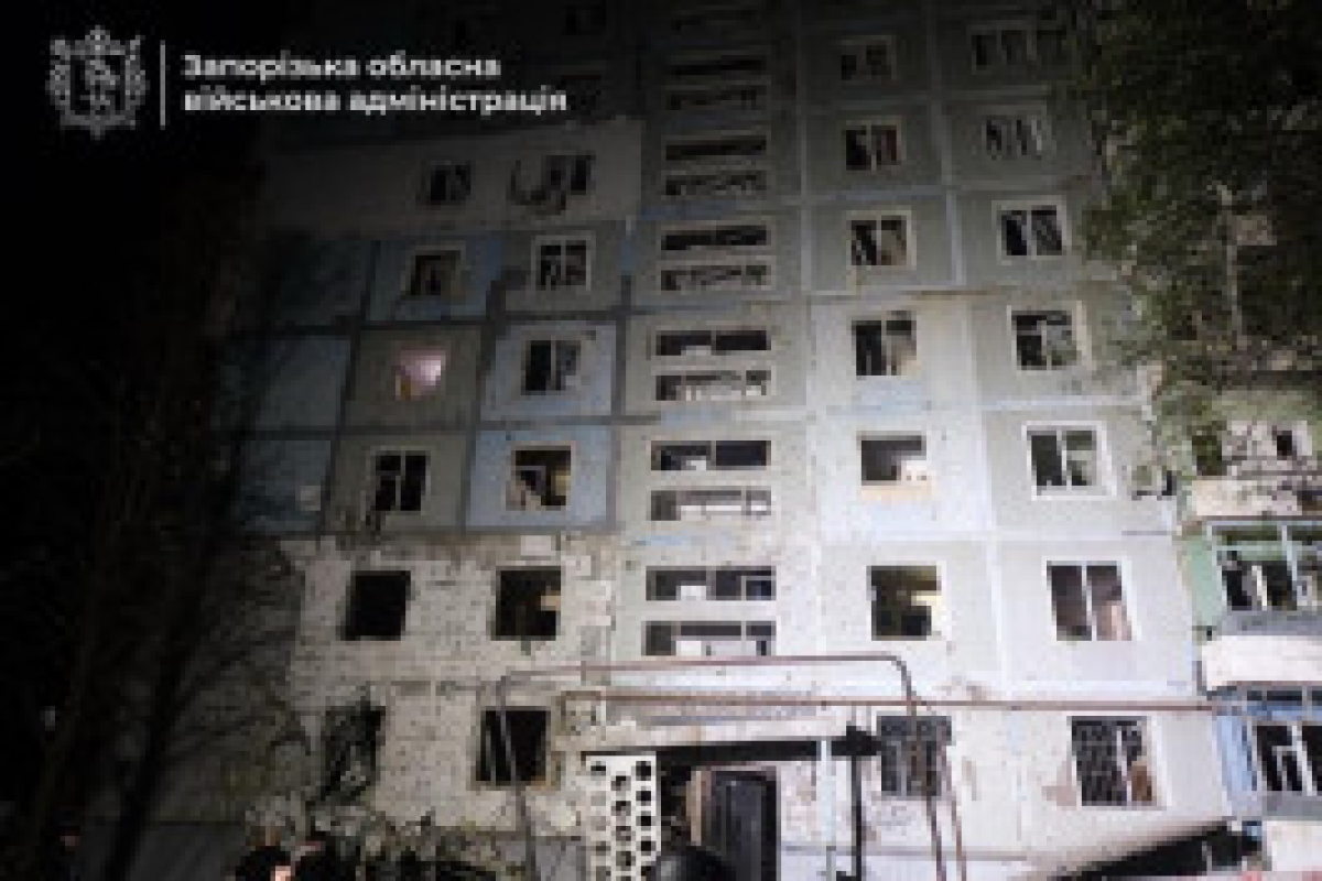 Россия нанесла удар по украинскому городу Запорожье, 1 человек погиб, есть раненые -ФОТО 