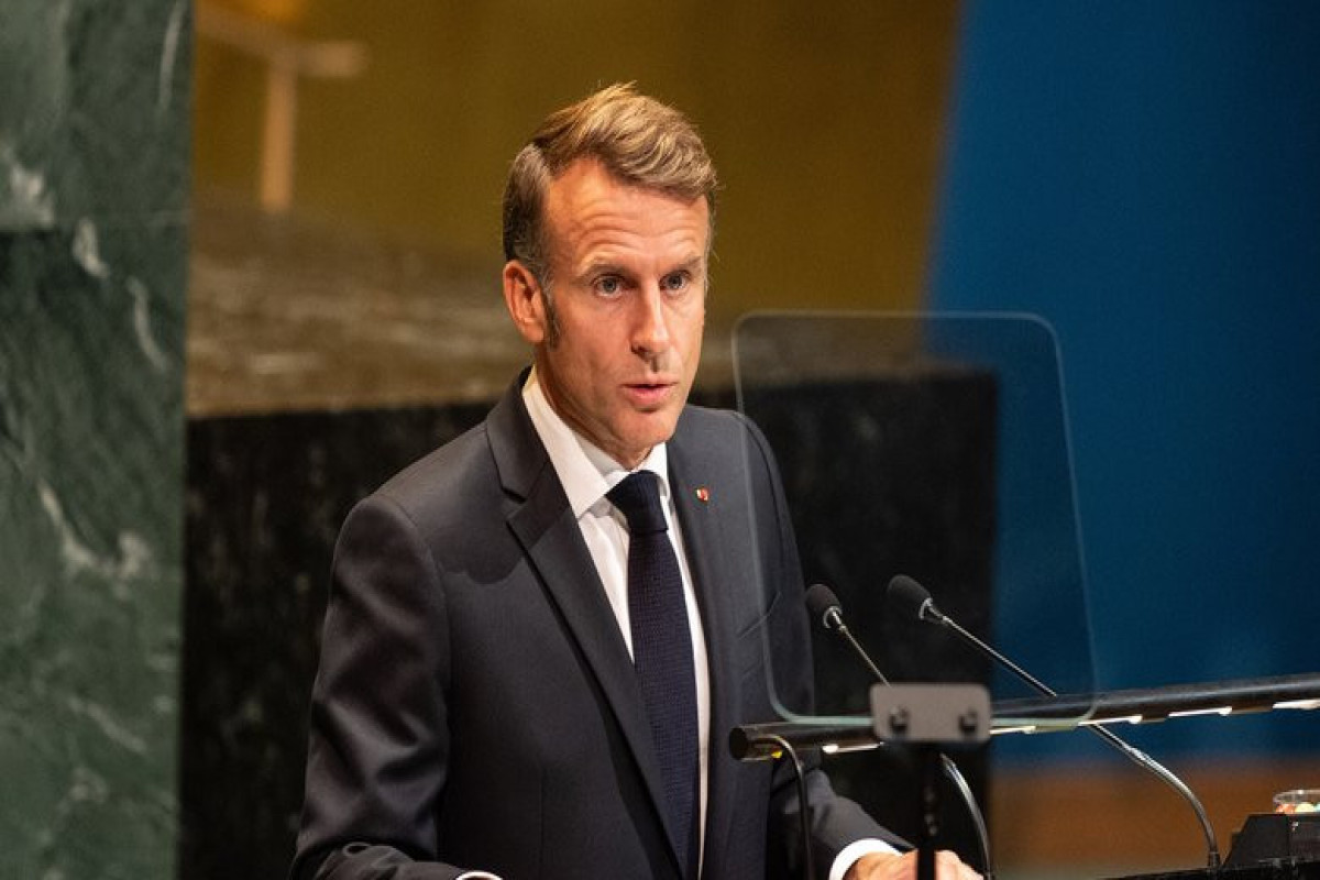 Президент Франции Эмманюэль Макрон