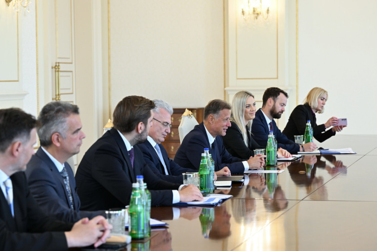 Алиев принял делегацию парламента Хорватии-ФОТО -ОБНОВЛЕНО 