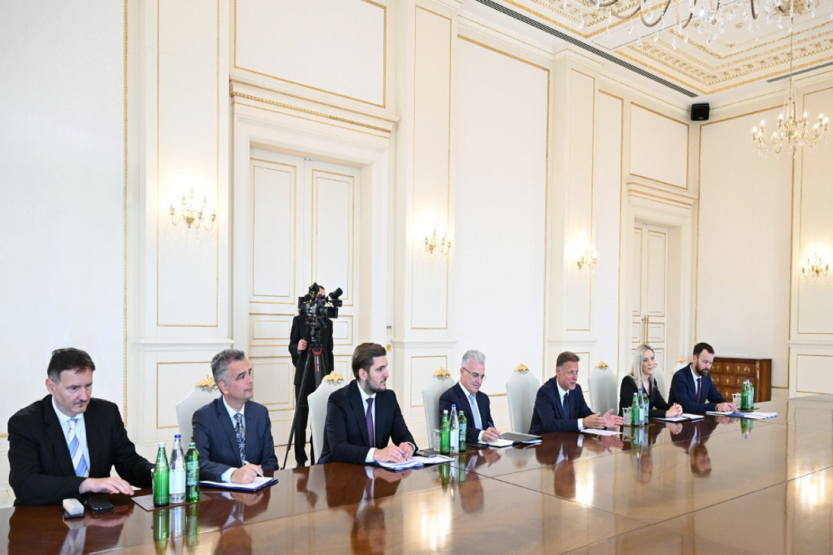 Алиев принял делегацию парламента Хорватии-ФОТО -ОБНОВЛЕНО 