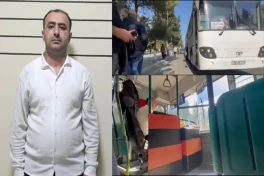 В Сумгайыте наркозависимого водителя автобуса лишили прав и отправили под арест-ВИДЕО 