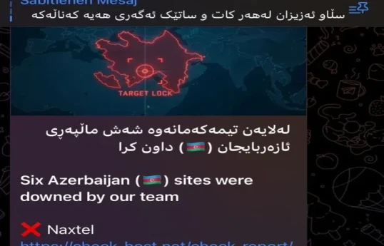 Эксперт: Hezi Rash Group начала массовые DDoS-атаки против Азербайджана 