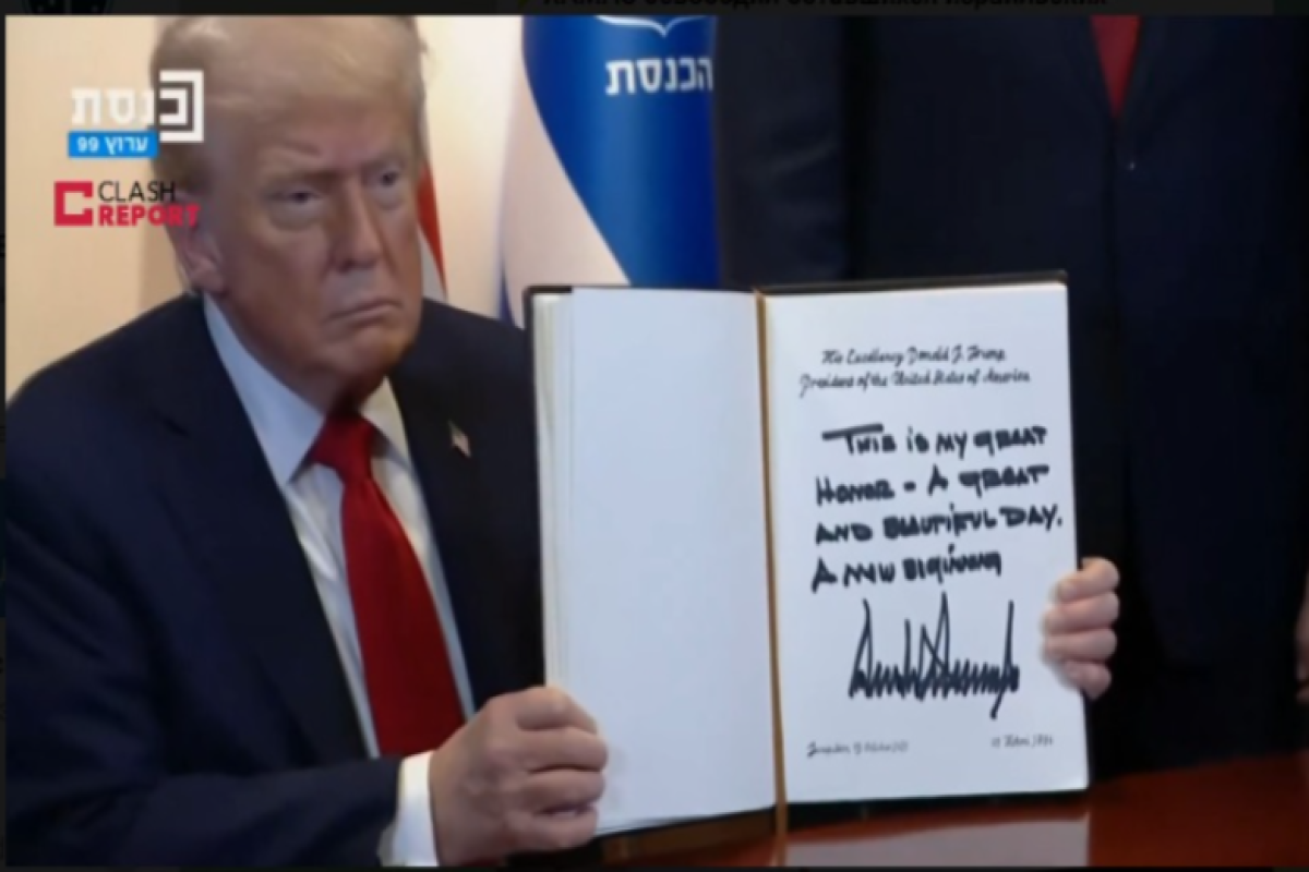 Трамп: Война закончилась-ВИДЕО 