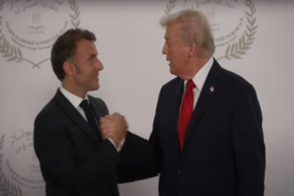 Сколько длилось рукопожатие Трампа и Макрона на Саммите мира?-ВИДЕО 
