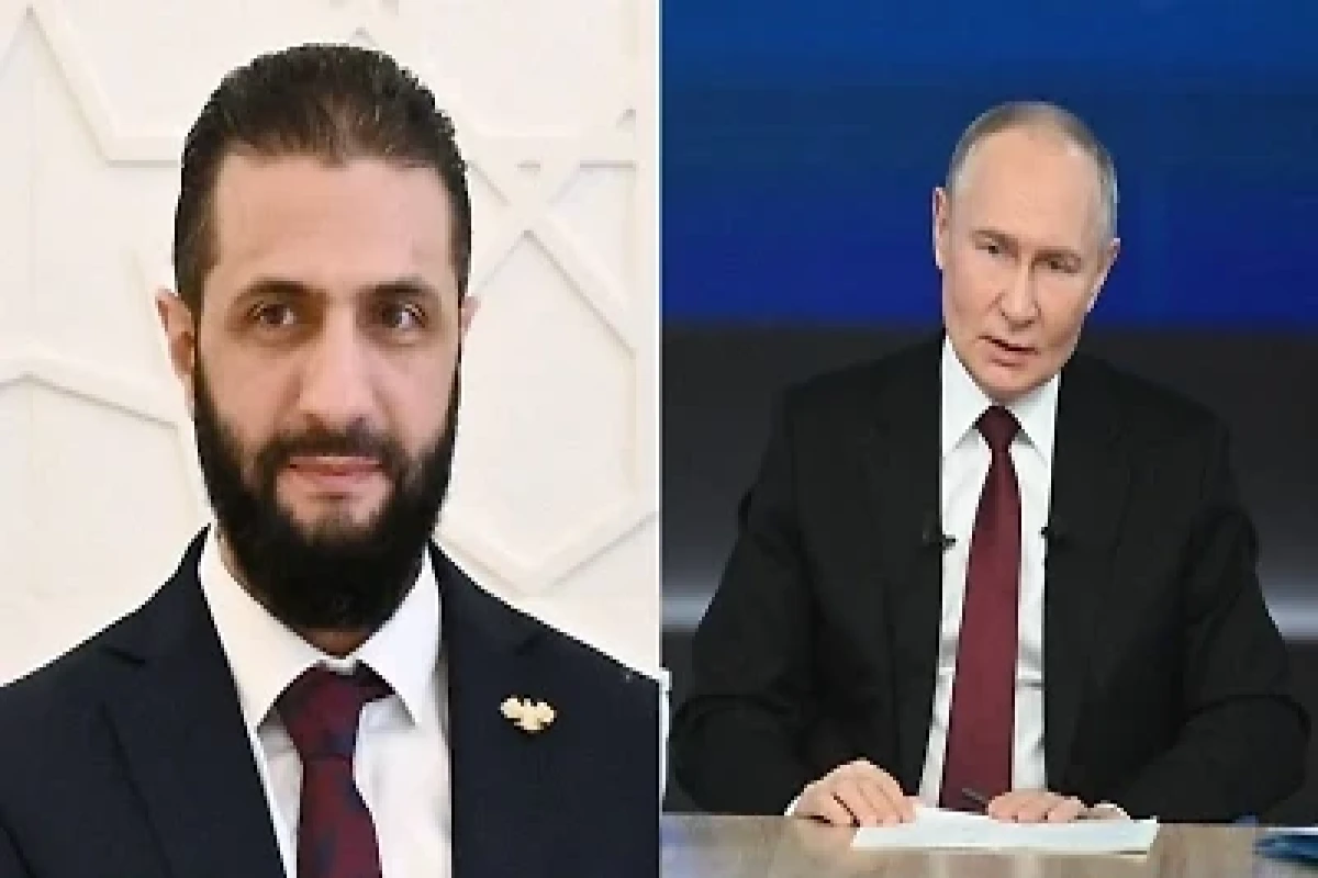 В Кремле назвали главную тему переговоров Путина и аш-Шараа