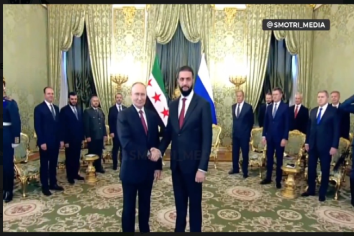 В Москве начинаются переговоры Путина и аш-Шараа-ВИДЕО 