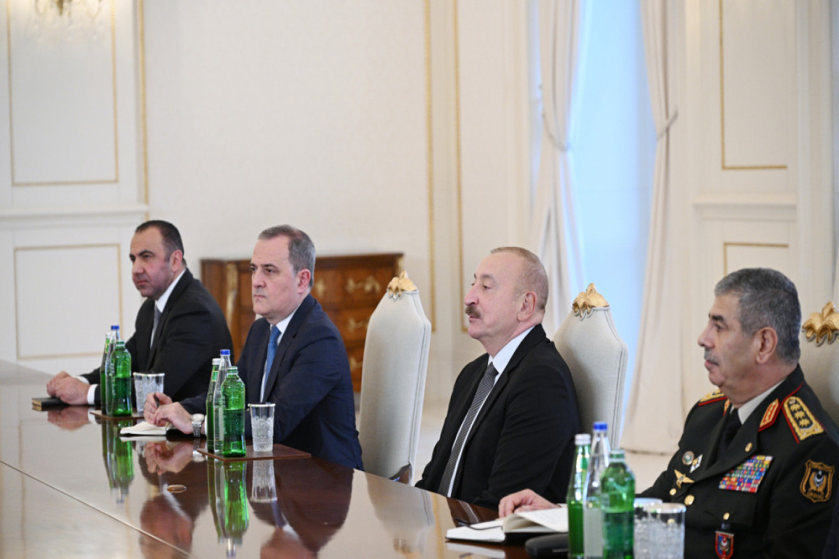 Президент Азербайджана принял адмирала ВМС США Брэда Купера-ФОТО 