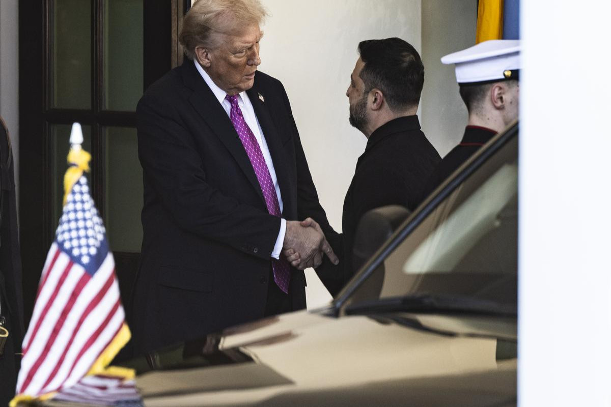 Встреча Трампа и Зеленского завершилась спустя 2,5 часа
