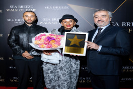На Аллее звезд Sea Breeze Walk of Fame открыта звезда Таира Салахова-ФОТО 