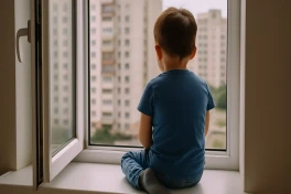 В Баку трехлетний мальчик трагически скончался, выпав с окна