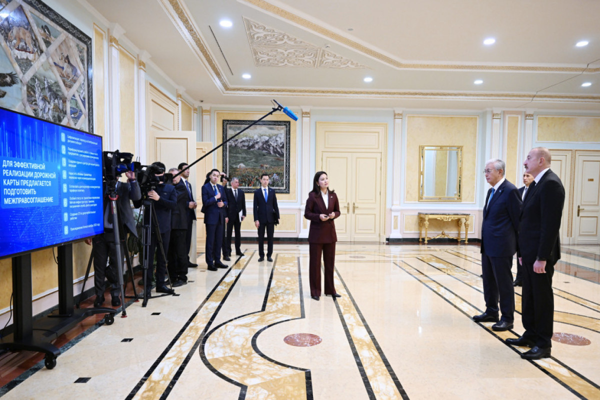 В Астане представлен совместный проект по развитию Среднего коридора-ФОТО 