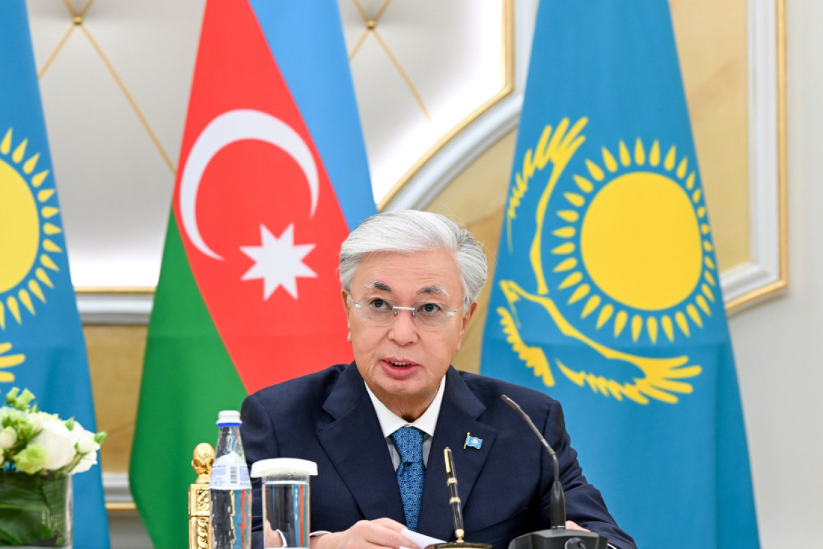 Токаев: Казахстан и Азербайджан намерены довести двусторонний товарооборот до 1 млрд долларов