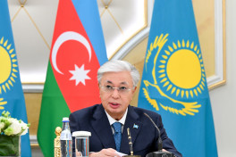Токаев: Казахстан и Азербайджан намерены довести двусторонний товарооборот до 1 млрд долларов 
