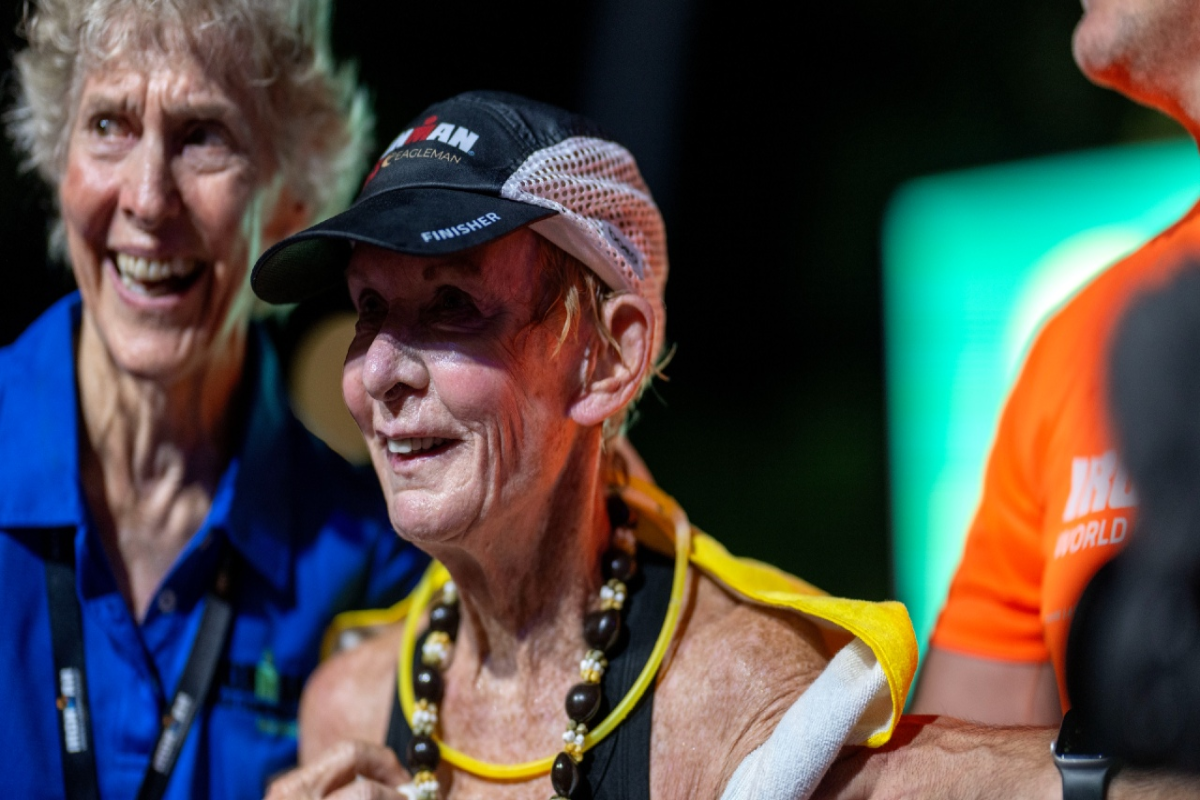 Натали Грабоу в 80 лет прошла полный Ironman и вошла в историю