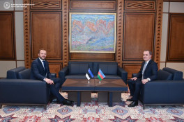 Байрамов принял эстонского коллегу