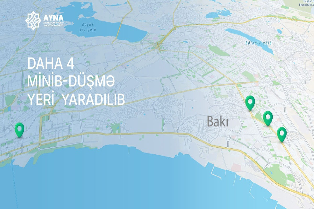 В Баку появились новые участки для остановки легковых машин-ФОТО