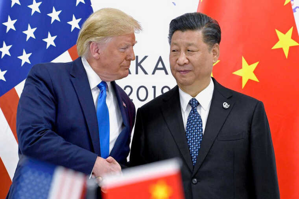 Президент США Дональд Трамп, председатель КНР Си Цзиньпин