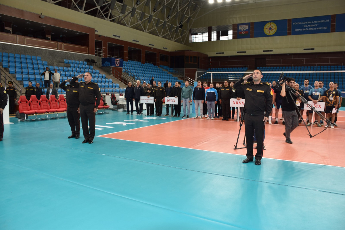 В МЧС Азербайджана подвели итоги волейбольного чемпионата-ФОТО 