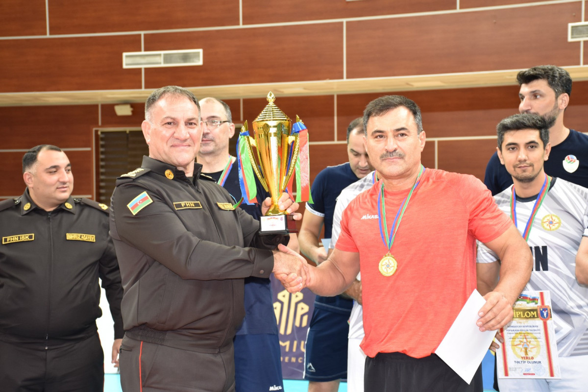 В МЧС Азербайджана подвели итоги волейбольного чемпионата-ФОТО 