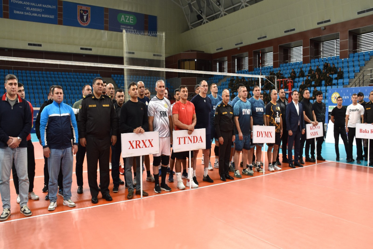 В МЧС Азербайджана подвели итоги волейбольного чемпионата-ФОТО 