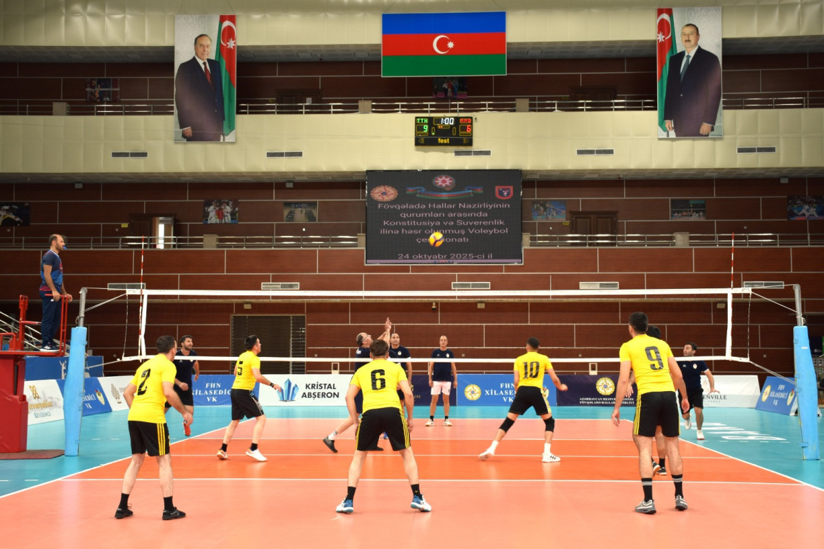 В МЧС Азербайджана подвели итоги волейбольного чемпионата-ФОТО 