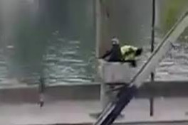Момент побега грабителей Лувра попал на видео-ВИДЕО 