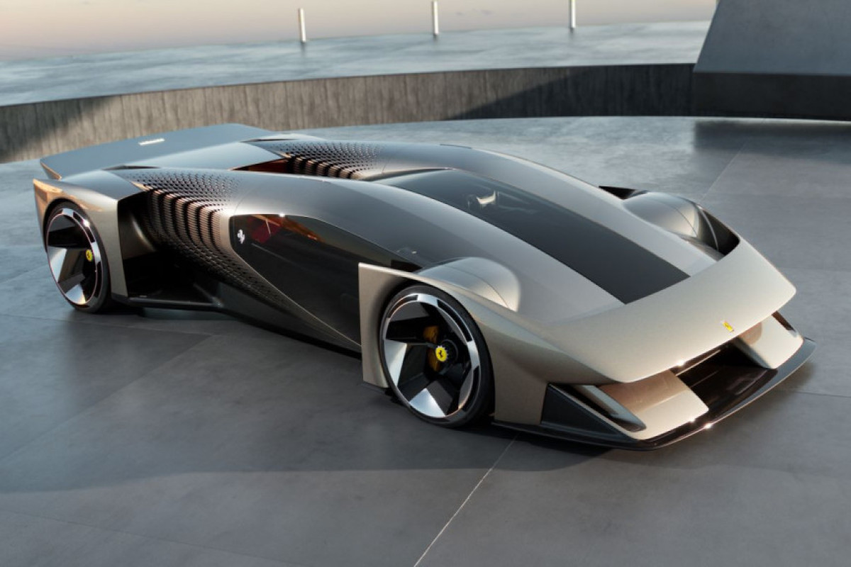 В честь триумфа в Ле-Мане Ferrari представила футуристический концепт F76-ФОТО