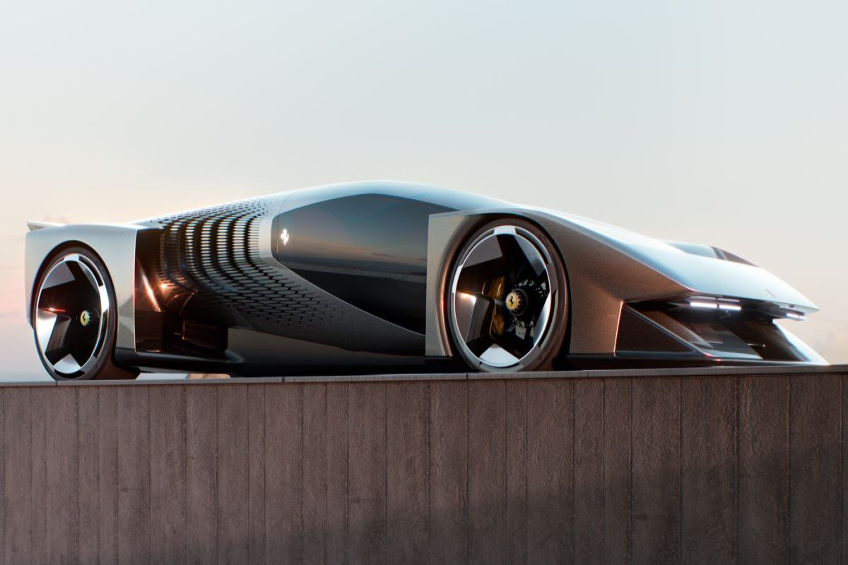 В честь триумфа в Ле-Мане Ferrari представила футуристический концепт F76-ФОТО