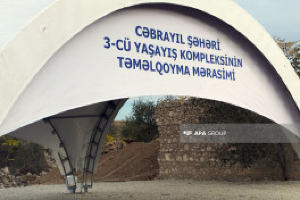 В освобожденном Джабраиле возведут современные многоэтажные дома