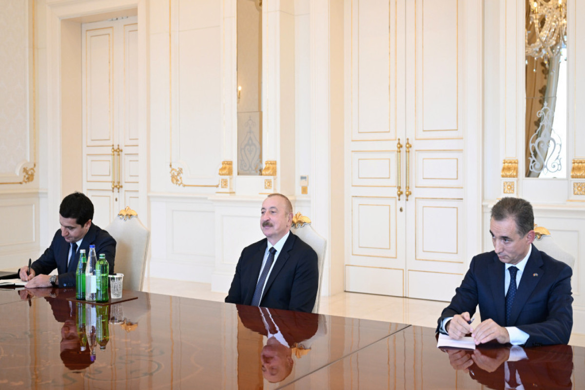 Президент Ильхам Алиев принял председателя Сената Румынии -ФОТО