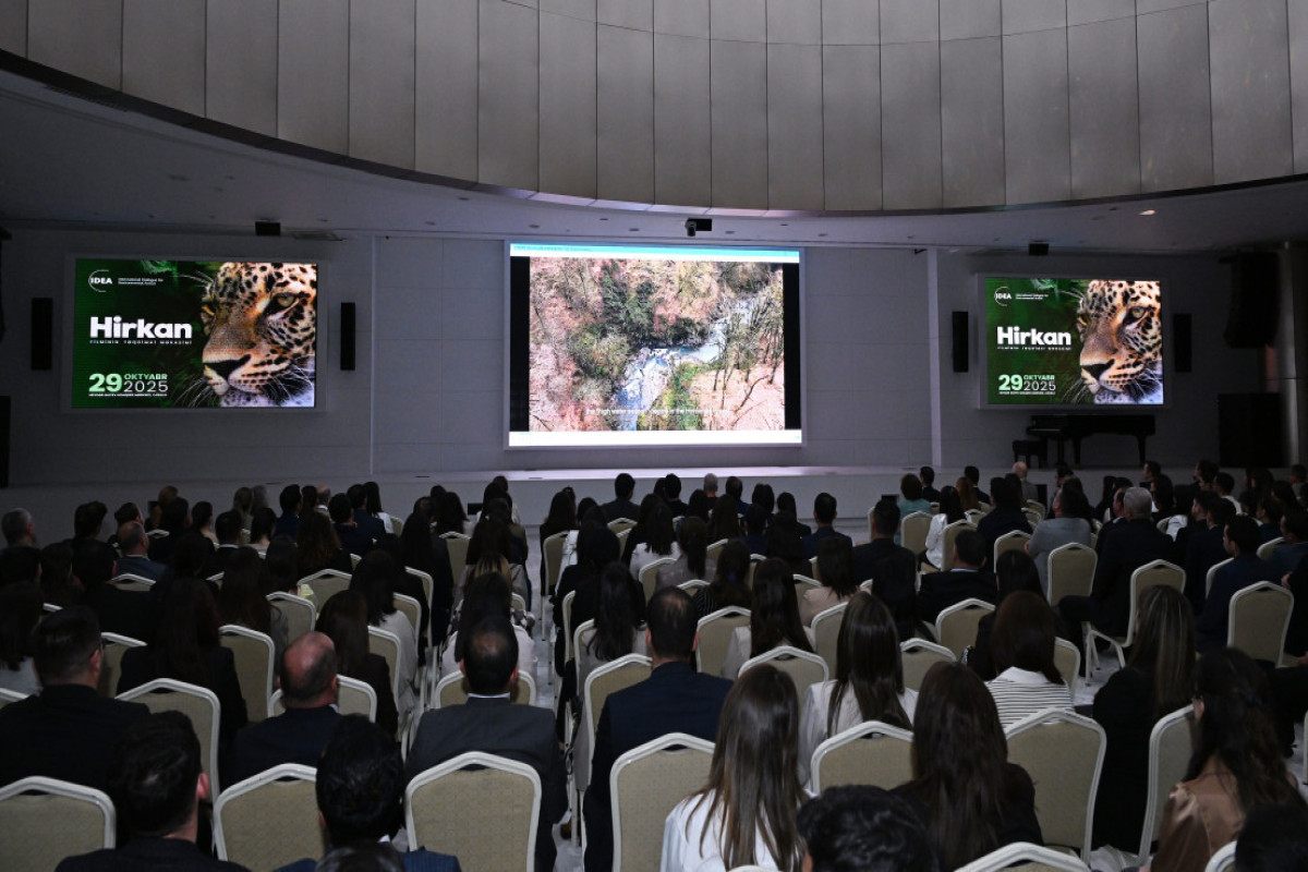 Лейла Алиева приняла участие в презентации документального фильма "Гиркан"