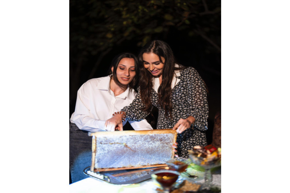 Лейла Алиева встретилась в Габале с участником проекта «Молодой пчеловод»-ФОТО