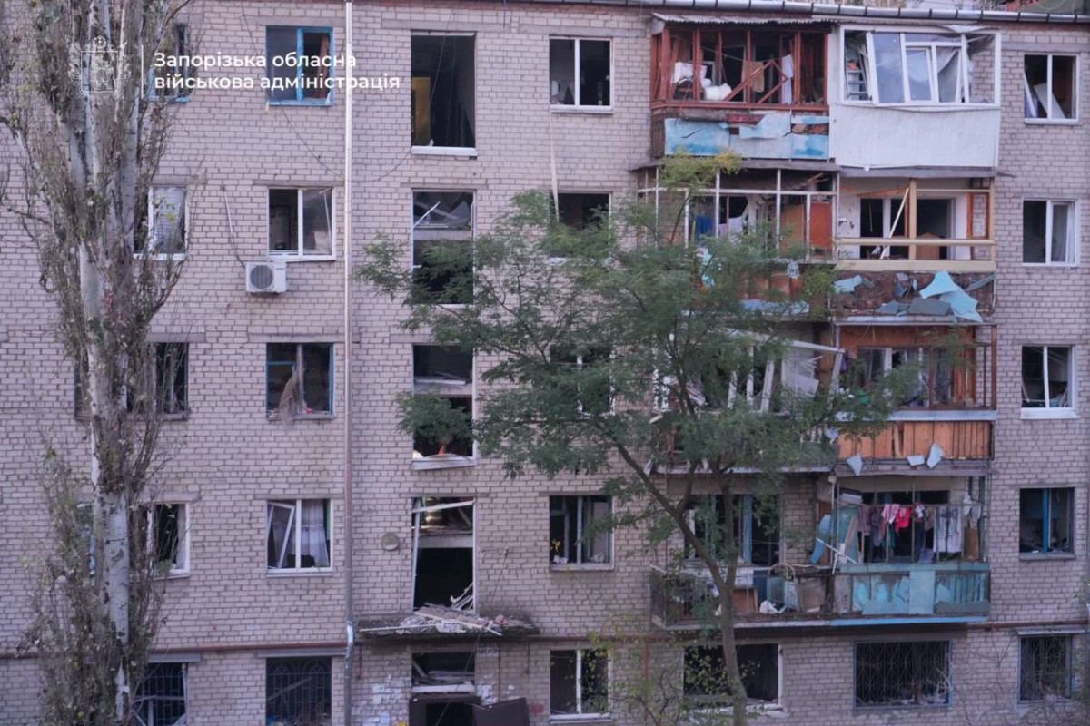 Россия ударила по общежитию в Запорожье: есть погибший, много пострадавших -ФОТО -ОБНОВЛЕНО 